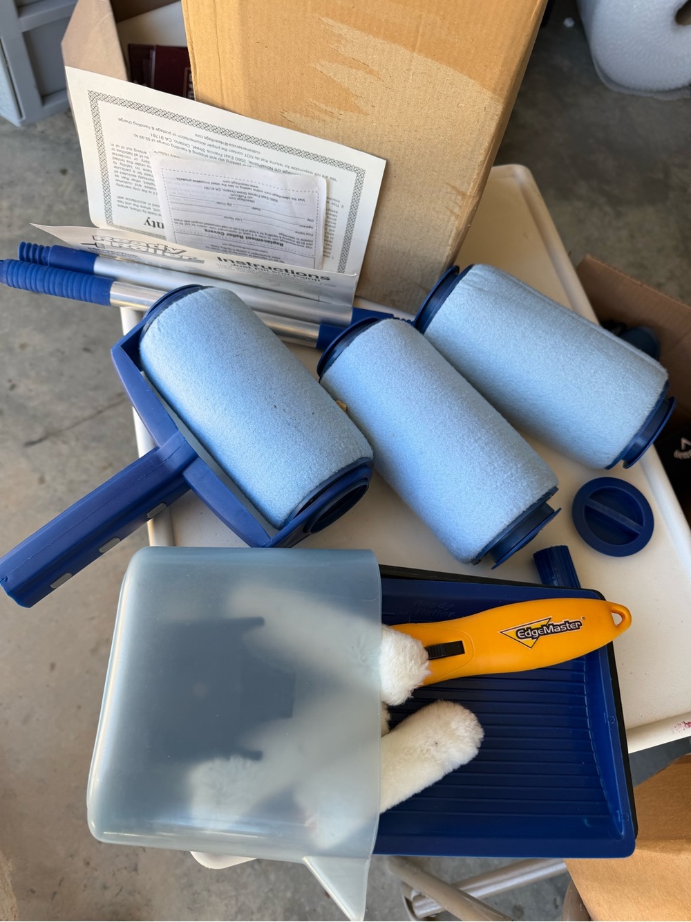 Idea village edgeMaster  READY ROLLER  just fill and paint NEW